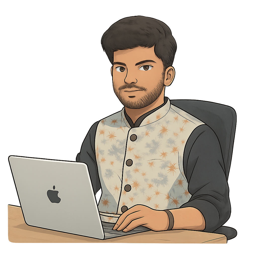 Tezz at desk